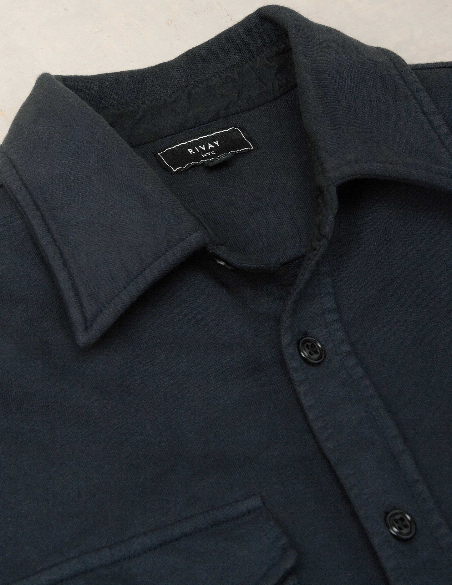 The Deck French Terry Utility Knit Shirt 