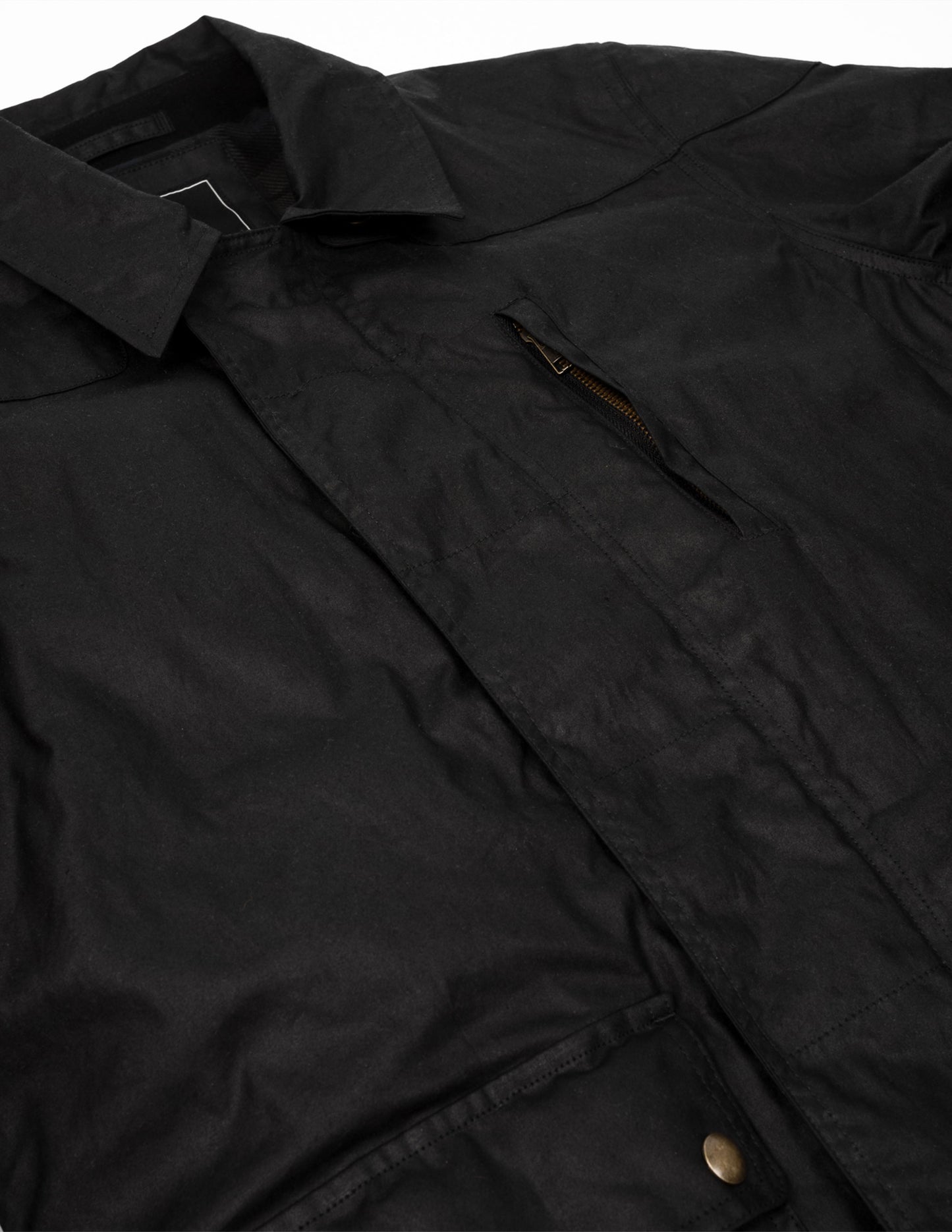 Rivay Delaney Waxed Cotton Mens Jacket