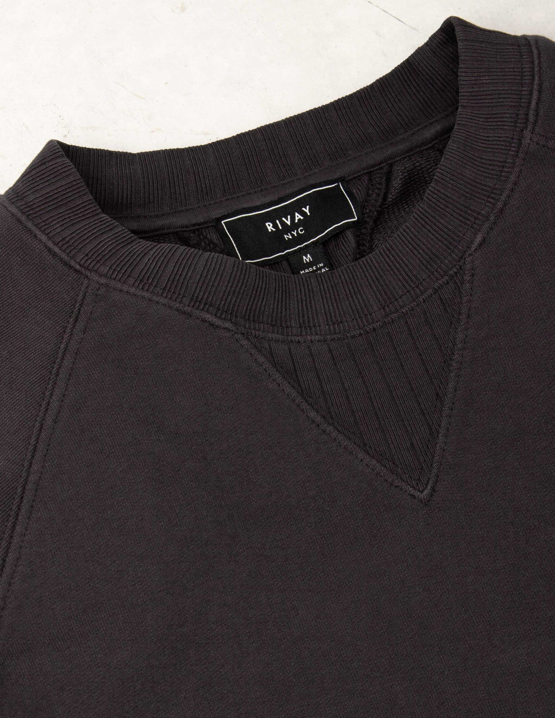 Raine French Terry Sweatshirt in Blackberry