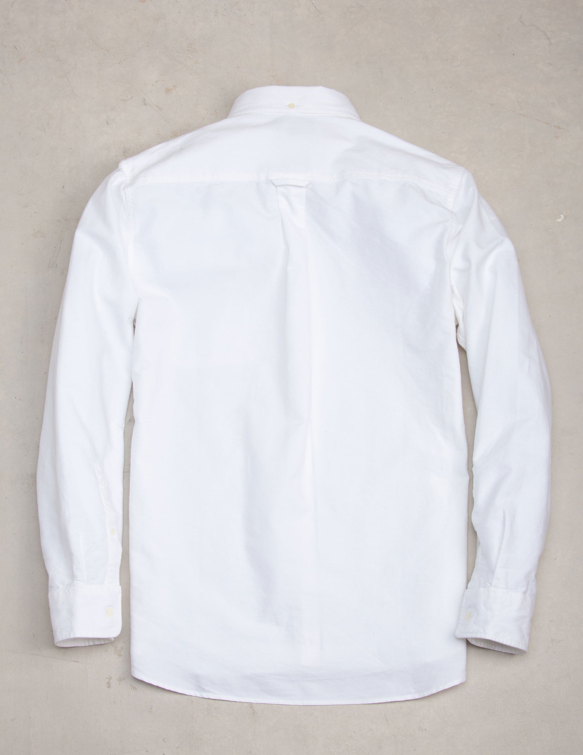 Shaw Selvedge Oxford Button Down in White